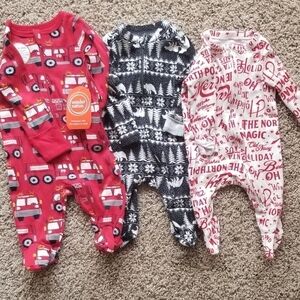 Multibrand 3M Three Piece Onesie Set.